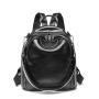 3-in-1 Elegant Lady Handbag  High Quality Pu Leather Classic Design Backpack for Women Multi-compartment  Single-shoulder Bag