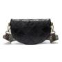 Small Women's Crossbody Bag Embossed Leather Splicing Should Bag For Girls