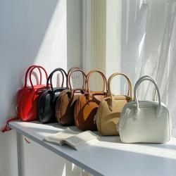 Classical Women Handbags Fashion Trend Solid Color Women Shoulder Hand Bags Pu Leather Simple Crossbody Bag Luxury Handbag