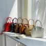 Classical Women Handbags Fashion Trend Solid Color Women Shoulder Hand Bags Pu Leather Simple Crossbody Bag Luxury Handbag