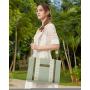 LOVEVOOK custom logo ladies shoulder bags Boho crossbody tote canvas bags for school office daily use women purses and handbags