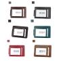 ZR681 Genuine Leather Men Card Holder RFID Wallet Coin Purse Small Vintage Wallets Blocking High Quality Wallet Customized logo