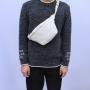 RTS Low MOQ Custom Designer Waist Bag Crossbody Fashion Cute Fancy Super Soft Teddy Cloth White Sherpa Large Fanny Packs