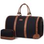LOVEVOOK Travel Carry On Travel Duffle Bags Women Men Duffel Bag with Toiletry Pouch Overnight Weekend Gym Handbag for Airplanes