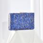 Fashionable Dinner Crystal Clutch Diamond-encrusted Ladies Evening Bag Bridesmaid Favor Bag Cosmetic Wedding Glitter Bag