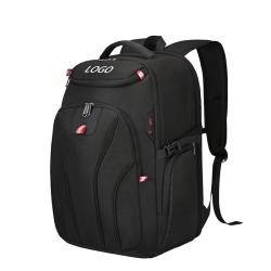 Custom Business Travel Backpack Large Friendly Work Back pack With Laptop Compartment Daily Men's Backpack