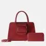 Susen Chrisbella 2022 Wholesale Hardware designer bags pu leather custom hand bags ladies women havd bags handbags