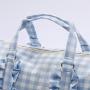 Guaranteed Quality Wholesale Custom Girls Student Backpack Zipper Pouch Custom Duffle Bags Plaid Lace Nude Duffle Bag