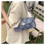 2023 New Design Fashion Shoulder Bag Women's Casual Club Bag Women Fashion Thread Lock Handbags
