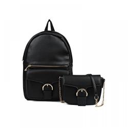 New trendy models of women's backpack 2024 women's fashion simple casual backpack wholesale set