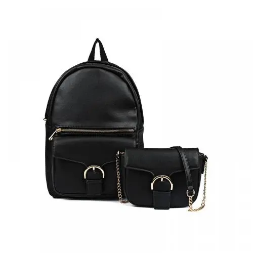 New trendy models of women's backpack 2024 women's fashion simple casual backpack wholesale set