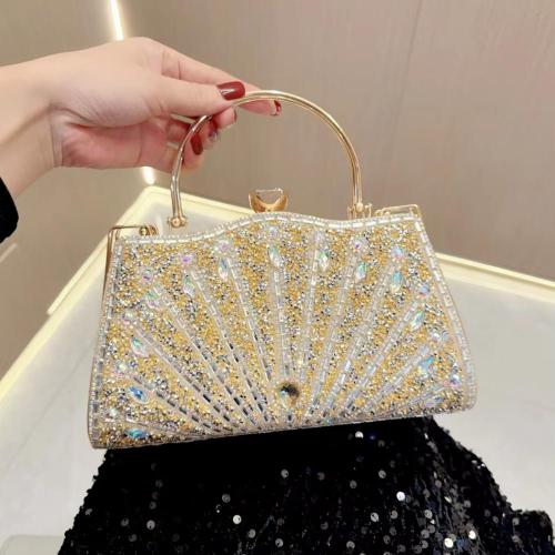 New diamond studded dress handbag designer bags clutch bag evening bags