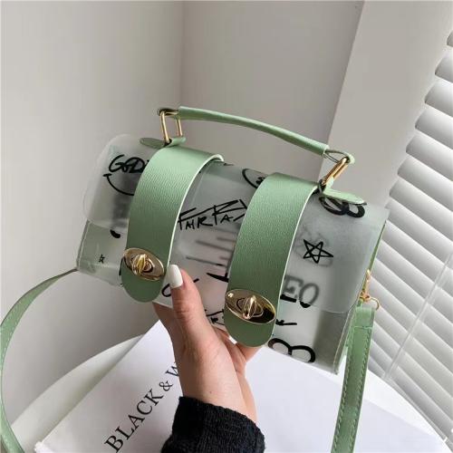 2022 Ladies Designer Bags PVC Golden-hardware Cross-body Flap Zipper Messenger Fashion Multi-color Letter Pattern  Shoulder Bag