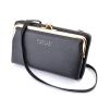 2023 new design women pu leather wallet wholesale fashion zipper purse mobile phone bags & cases