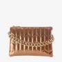Susen Chrisbella 2022 bright PU leather chain decoration mobile phone shoulder cross body bag custom crossbody bag for women
