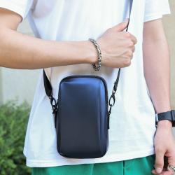 Oxford Fabric Waterproof Single Shoulder Crossbody Bag Zipper Casual Fashion Bag Pure Color Waist Bag