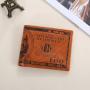 Fashion New Design US Dollar Print Business Card Holder Case Mens Wallet Slim PU Leather Purse for Travel
