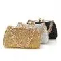 Slap-up hot sale fashion PU texture partygoing custom clutch handbag wedding evening bags for women