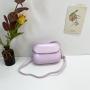 New 2023 Fashion Horseshoe Bag Fashion Advanced Texture Mini Zebra Women's Bag Solid Color Versatile Mobile Phone Shoulder Bag
