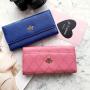 KBW453 2023 New Women Purse Ladies Clutch Bag Fashion Buckle Rhombus Wallet Card Holder Money Clip Embroidered Long Wallet