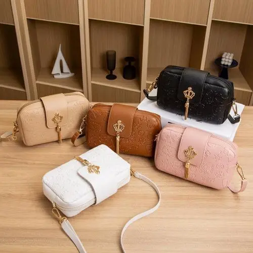 Factory Price Printed Camera Bag Women's Messenger Bag Fashion Sling Shoulder Crossbody Mobile Phone Bags for Women Small Purse