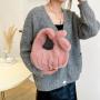 New Arrival Designer  bolsos de mujer plush bag furry bag bags for girls