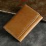 Hot Sale RFID Anti-Theft Man Leather Purse Casual Wallets Vintage Slim Wallet custom leather wallet for men credit card holder