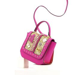 Top selling Diamonds ladies bag designer handbag for women miss unique quality female handbags luxury single shoulder bags 24cm
