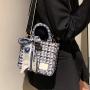 2023 New Plaid Canvas Bag Ladies Women Fashion Handbags Bag Wholesale Handbag Factory Designer Shoulder Bags