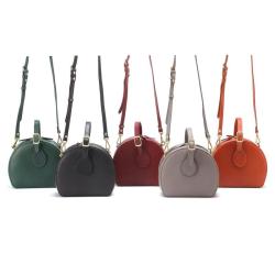 2024 Custom Genuine Leather Half Moon Bag Handbag For Women Luxury Purse