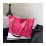 2023 New Pu Women Fashion Handbags Solid Large Capacity Wholesale Women Handbags Metal Chain Designer Shoulder Bags For Women