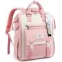 LOVEVOOK custom large ladies casual school backpack 2023 cute student bag 15.6inch laptop travel backpack for women and girls