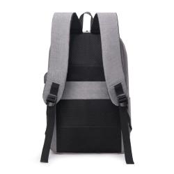 Custom Logo College School Bags Backpacks Outdoor Man Travel Business Laptop Backpack With USB Charger Port