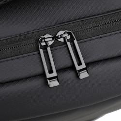 New Unisex Men's Business Travel Backpack Large Capacity Waterproof Oxford Laptop Bag with USB and Zipper Closure Polyester Lini