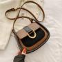 Latest Round Fashion Women Bags Hot Sell Customs Handbags Woman Bags Luxury Mental Decoration PU Shoulder Crossbody Bag