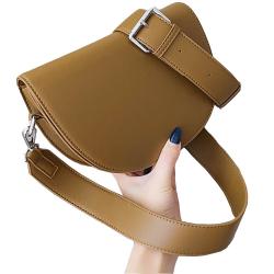 KBW342 2023 Spring New Tide Fashion Women Bags High Quality Wide Shoulder Strap Single Shoulder Crossbody Saddlebag Wholesale