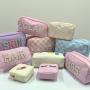 Custom 24 Colors Travel Toiletry Mini Waterproof Makeup Bag Cosmetic Nylon Organizer Zipper Jewelry Pouch For Women