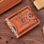 Short wallet men's new brand personality money clip men's bifold buckle multi-card position pu leather wallet purse