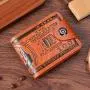 Short wallet men's new brand personality money clip men's bifold buckle multi-card position pu leather wallet purse