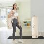 Women Multifunctional Black Can Yoga Mat Storage Bag Carrier Yoga Mat  Backpack with Adjustable Strap