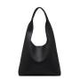 Women's New Casual Foldable Tote Handbag with Two Handles Open Closure Polyester Lining for Summer Outdoor Travel and Shopping