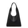 Women's New Casual Foldable Tote Handbag with Two Handles Open Closure Polyester Lining for Summer Outdoor Travel and Shopping