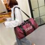 Custom Logo Large Capacity Sports Storage Bag Dry and Wet Separation Handbag Yoga Fitness Travel Camping Swimming Bag