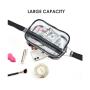 Custom New Design Sports Running Outdoor Bum Waist Belt Bag Travel Portable PVC Clear Fanny Pack Waist Bag