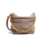 New Designer Metal Chains Handle Woman Bag 2021 Ladies Handbags Fancy Cloud Shoulder Bag
