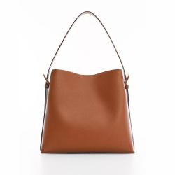 Personalized Custom Soft Leather Purse Ladies Handbags Vegan Leather Luxury Bucket Women Tote Bags