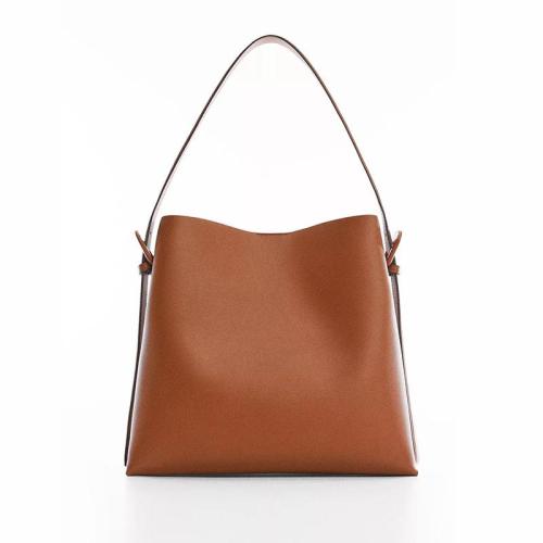 Personalized Custom Soft Leather Purse Ladies Handbags Vegan Leather Luxury Bucket Women Tote Bags