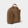 Factory OEM ODM Soft Pu Veagn Leather Women Backpacks Vegan Leather Travel Backpacks Customized Brand Logo Laptop Backpacks