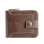 ZX060 Men's Wallet Leather Money Clip Business Wallet Card Holder Money Clip Coin Purse Multi-card Soft Coin Wallet For Men