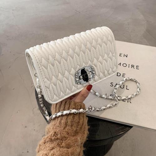 Bolsa De Mujer Sac En Cuir 2024 Woman Quilted Leather Female Hand Purses Women Ladies Crossbody Cross Shoulder Bags